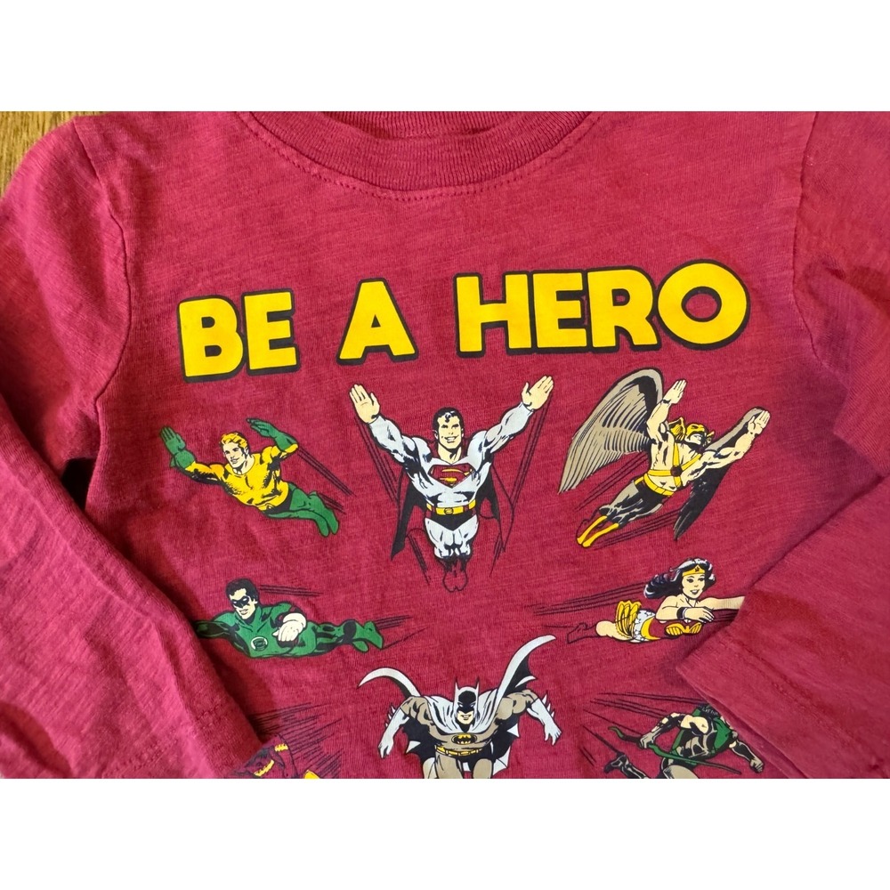 Toddler Boy Clothes 18-24 Months Shirts Pants Jeans Super Heroes Fall Winter Lot - Picture 7 of 14